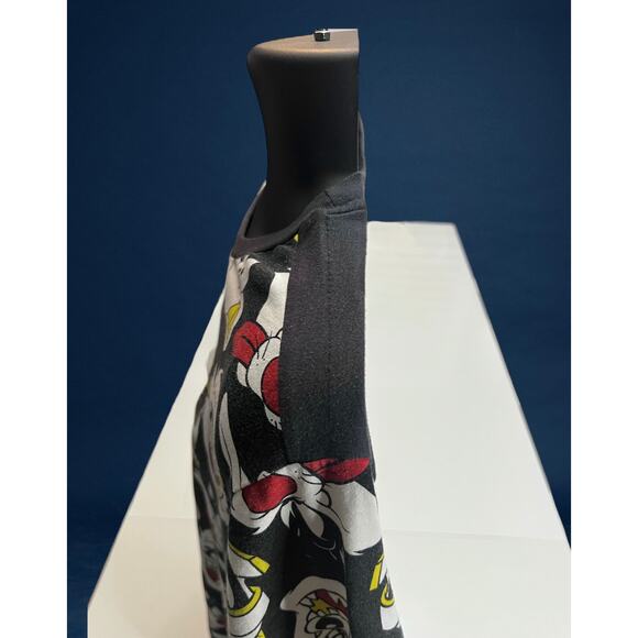 Looney Tunes All-Over Print Unisex T-Shirt Martian, Sylvester & Tweety - Large - Picture 6 of 13